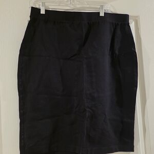 Liz Claiborne Classic Black Pencil Skirt